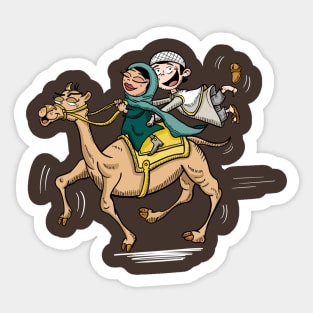 Desert Journey Sticker